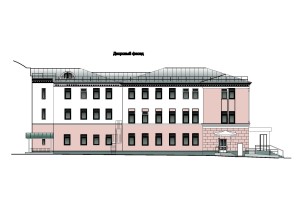 Дворовый фасад