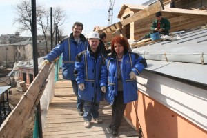 В процессе работы