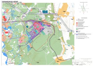 4 Схемы территориального развития города. Вариант 2