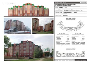 13 Жилые дома г.Долгопрудный